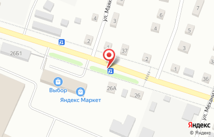 EХ на Комсомольской на карте