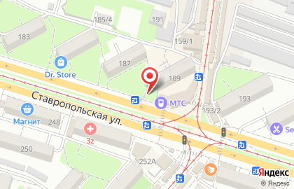 Магазин восточных товаров Восточная Лавка на Ставропольской улице на карте