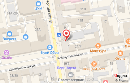 Тамбов ключ на карте