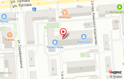 Клиника Селена на площади Карла Маркса на карте