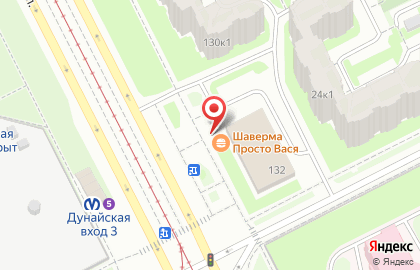 Шаверма Просто Вася на Малой Бухарестской улице на карте