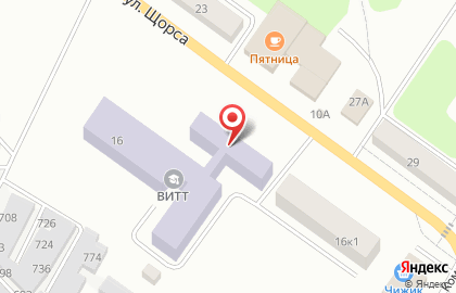 Волжский индустриальный технологический техникум на карте