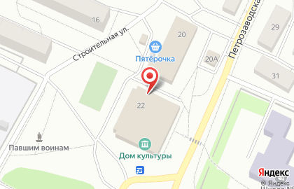 ООО Славмо на Петрозаводской улице на карте