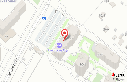 Универсам Пятёрочка на улице Дружбы на карте