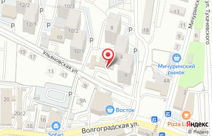 Торговая компания Влад-Маркет в Первореченском районе на карте