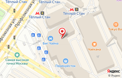 АКБ Авангард на Профсоюзной улице на карте