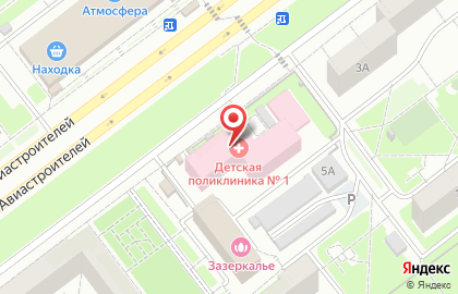 Агентство недвижимости СОЮЗ в Заволжском районе на карте