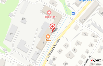 Клуб-ресторан Рим на карте