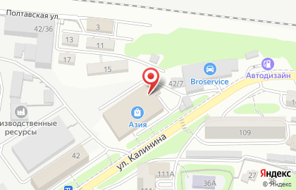 Салон-парикмахерская Милашка в Первомайском районе на карте