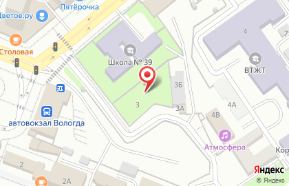 Автошкола АвтоПрофи в Вологде на карте