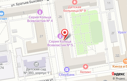 Детская городская клиническая больница №9 на Мельковской улице на карте