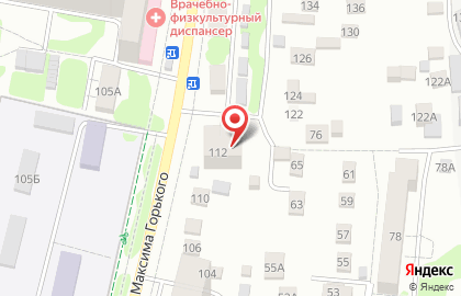 Банкомат АКБ Московский Индустриальный банк, Орловский филиал на улице Максима Горького на карте