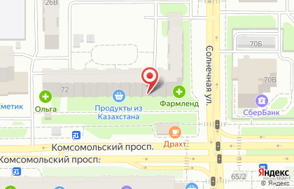 Торговая компания Энергомаш на Комсомольском проспекте на карте