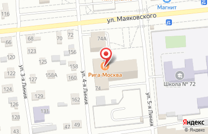 Ресторация Рига-Москва на карте