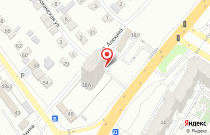 Шиномонтажная мастерская в Краснооктябрьском районе на карте