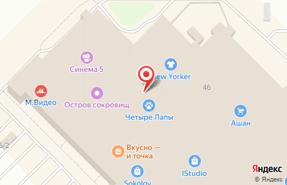 Кафе-пекарня Cinnabon в ТЦ Park House на карте