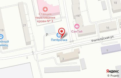 Магазин Пятёрочка в Екатеринбурге на карте