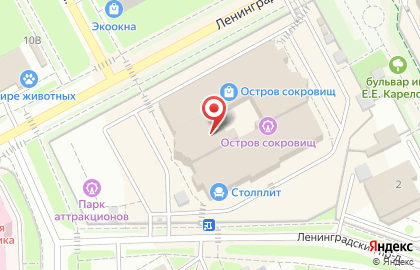 Secret Place на улице Ленинградской на карте