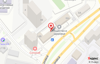 Страховая компания Ингосстрах-м на улице Партизана Железняка на карте