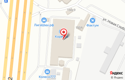Автосервис Шиномонтаж в Москве на карте