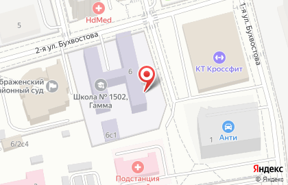 Высшая Школа Лингвистики на Преображенской площади на карте