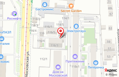 Студия Elos на Московской улице на карте