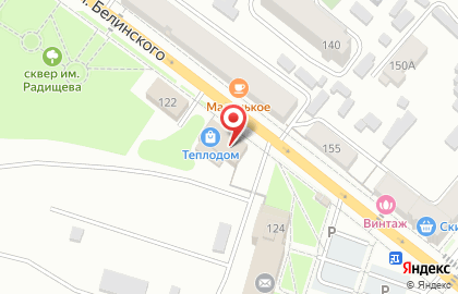 Теплодом в Кузнецке на карте