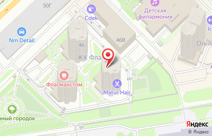 Частный детский сад Бэби-сад в Приволжском районе на карте