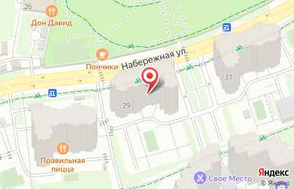 Винный супермаркет Ароматный мир на Набережной улице на карте
