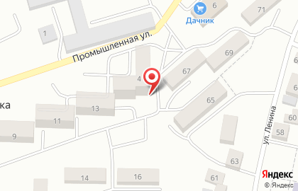 Стоматологическая клиника Виктория на Промышленной улице на карте