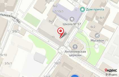 Малый Знаменский 7/10-1, ТСЖ на карте