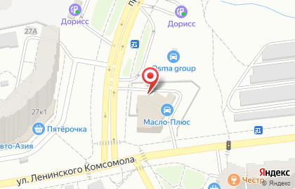СпецАвтоЦентр на улице Ленинского Комсомола на карте