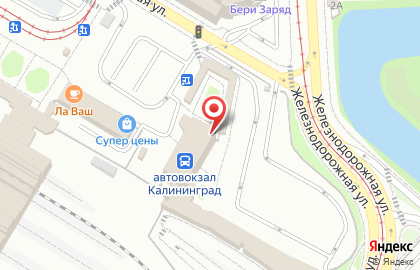 Магазин в Калининграде на карте