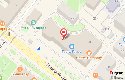 Мастерская ручной гравировки на Троицком проспекте на карте