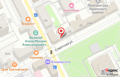 Строительная компания Дача на Советской улице на карте