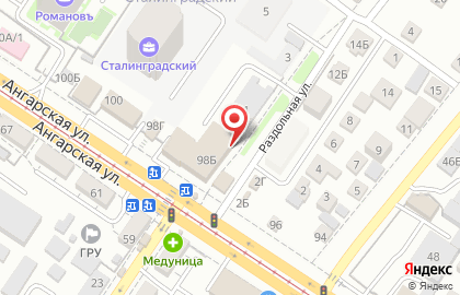 Магазин по продаже и пошиву штор в Дзержинском районе на карте