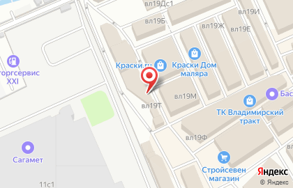 Магазин лакокрасочных материалов Мир Красок на Новогиреево на карте
