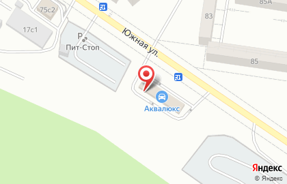 Аква Люкс на Южной улице на карте