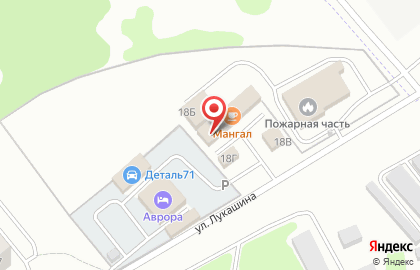 Агентство ритуальных услуг в Щёкино на карте