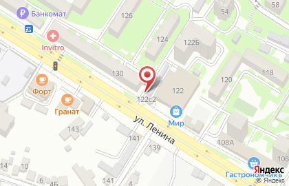 Продуктовый магазин в Ставрополе на карте