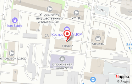 Территориальный отдел-инспекция по Костромской области ЦМТУ Росстандарта на карте