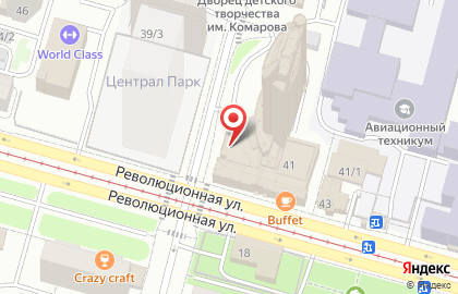 Банк Уралсиб на Революционной улице на карте
