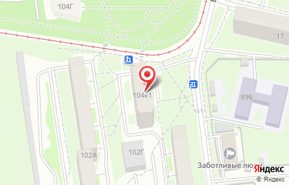 Продуктовая лавка на Берёзовской улице на карте
