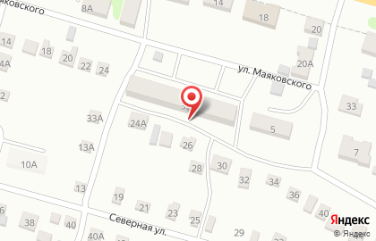 EХ на улице Маяковского на карте