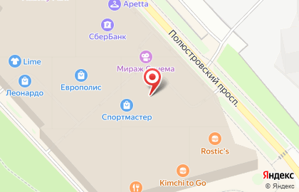 Магазин ювелирных изделий Miestilo на Полюстровском проспекте на карте