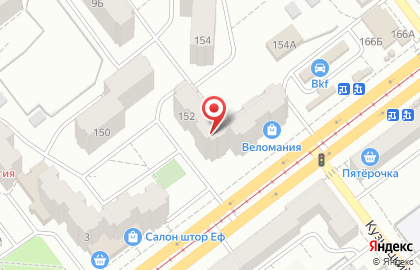 Магазин косметики и бытовой химии Южный Двор на улице Победы, 152 на карте