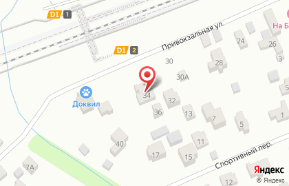 Магазин 220 Вольт на Вокзальной улице в Одинцово на карте