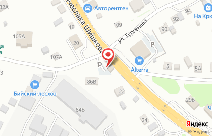 Крафтовая хлебная пивоварня на улице Вячеслава Шишкова на карте