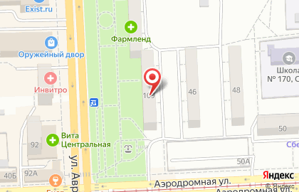 Сервисный центр АС+ в Советском районе на карте
