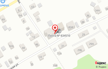 Аптека Сибирская аптека на Больничной улице на карте